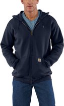 Carhartt Midweight Zip Hooded Sweatshirt New Navy Heren Size : M