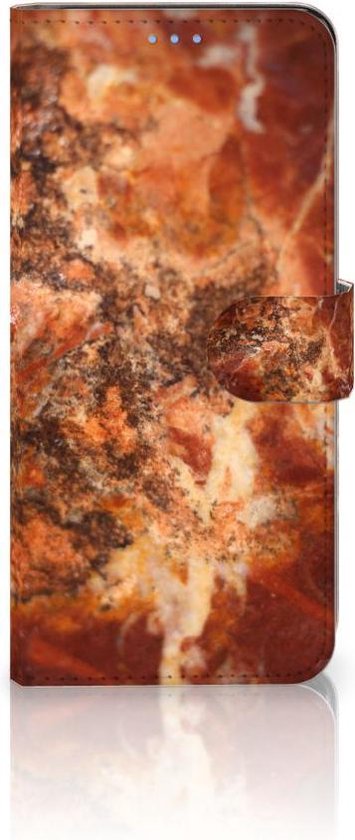 Coque Téléphone OPPO A73 5G Coque avec pour Brown Marbre