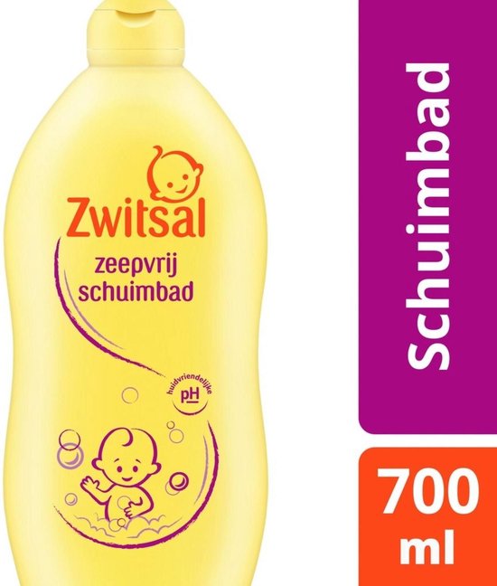 Zwitsal - Zeepvrij Schuimbad - 6 x 700 ml - Voordeelverpakking van Zwitsal — afbeelding 3