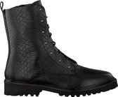 Omoda Bee 5135 Veterboots - Laarzen Met Veters - Dames - Zwart - Maat 40