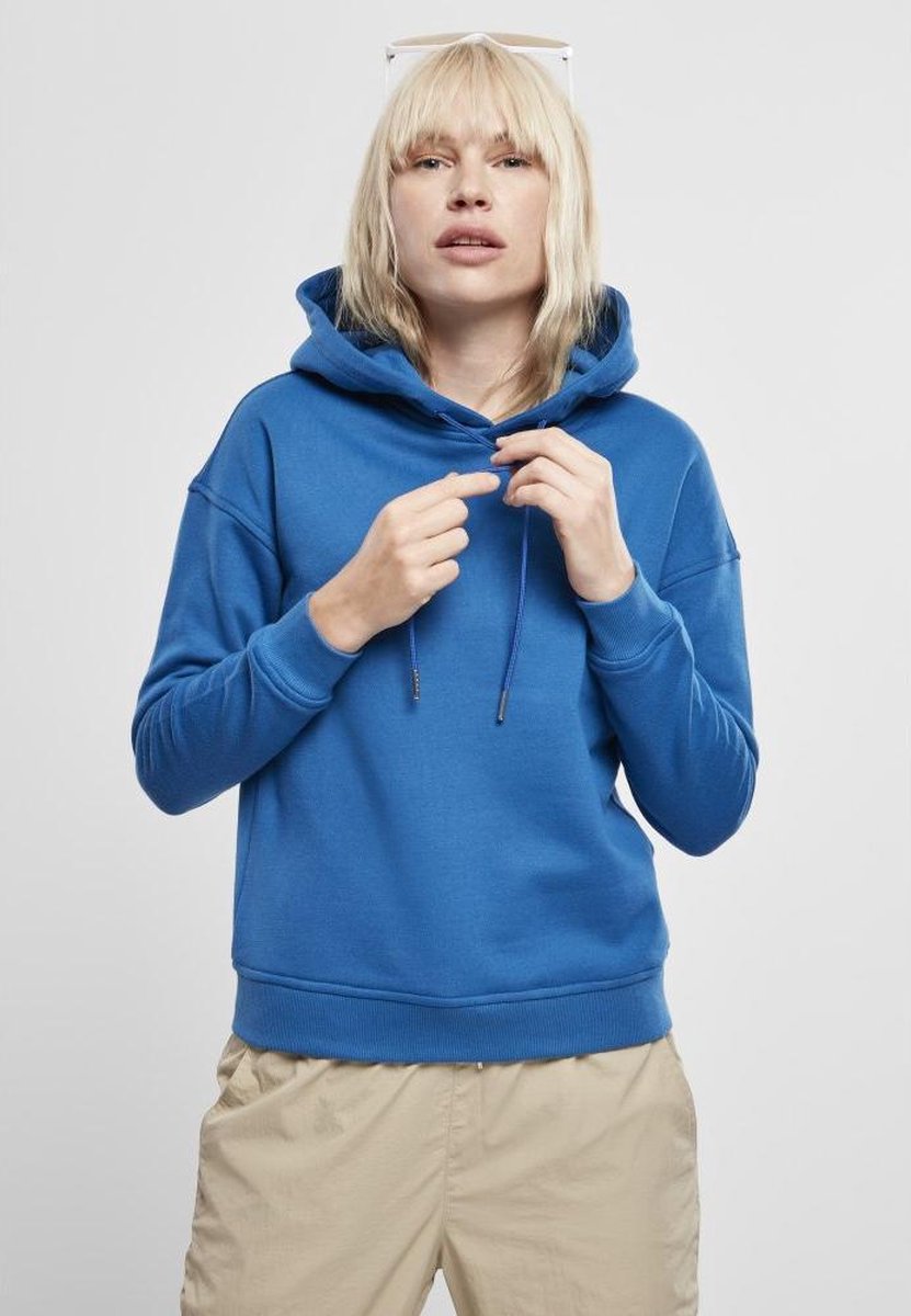 Urban Classics Basic Hoodie/trui S Blauw