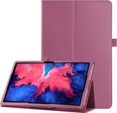 Lunso - Stand flip sleepcover hoes - Lenovo Tab P11 - Paars