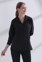 Blouse Dames Giselle Zwart - 40