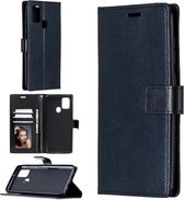 Portemonnee Book Case Hoesje Geschikt voor: Motorola Moto G9 Power -  zwart
