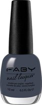 Faby Nagellak The Fairest Dames 15 Ml Vegan Blauwgrijs