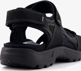 ECCO Onroad leren heren sandalen - Zwart - Maat 48 - Echt leer