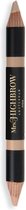 MRS.HIGHBROW - Dual Highlighter Pencil Cool 01 - 1.00 st - potlood
