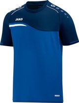 Jako Competition 2.0 T-Shirt Royal Blauw-Marine Maat M