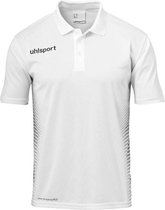 Uhlsport Score Polo Shirt Wit-Zwart Maat 2XL