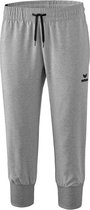 Erima Basic 3/4 Broek Dames Grijs Melange Maat 38