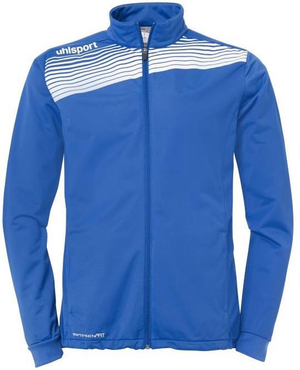 Uhlsport Liga 2.0 Classic Jacket Azuur Blauw-Wit Maat 2XL