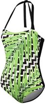 Beco Badpak Lady Collection B-cup Dames Zwart/groen Maat 48