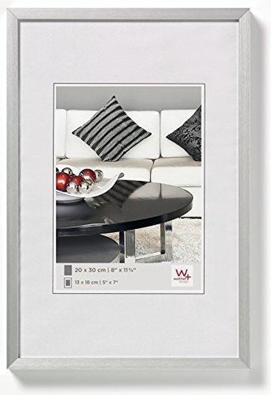 Walther Chair - Aluminium Fotolijst - Fotomaat 21x29,7 cm (A4) - Zilver