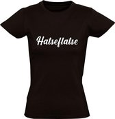 Hatseflatse Dames t-shirt |  Massa is kassa | hatseflatsen | Peter Gillis | Zwart