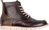 Helstons Liberty Leather Aniline Ciré Brown Wax Motorcycle Shoes 45 - Maat - Laars