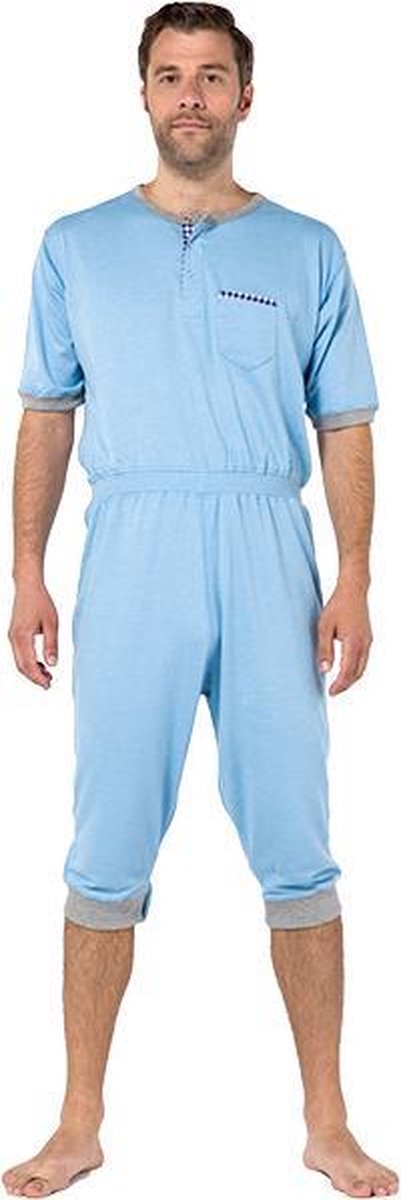 Goedkoopste Dutchblue.com Hansop pyjama - Plukpak voor volwassenen - rits in het kruis
