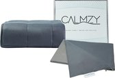 Calmzy Verzwaringsdeken Bundel 10 kg - Superior Chill - Verzwaringsdeken &  Verzwaringsdeken Hoes - 150 x 200 cm - Grijs