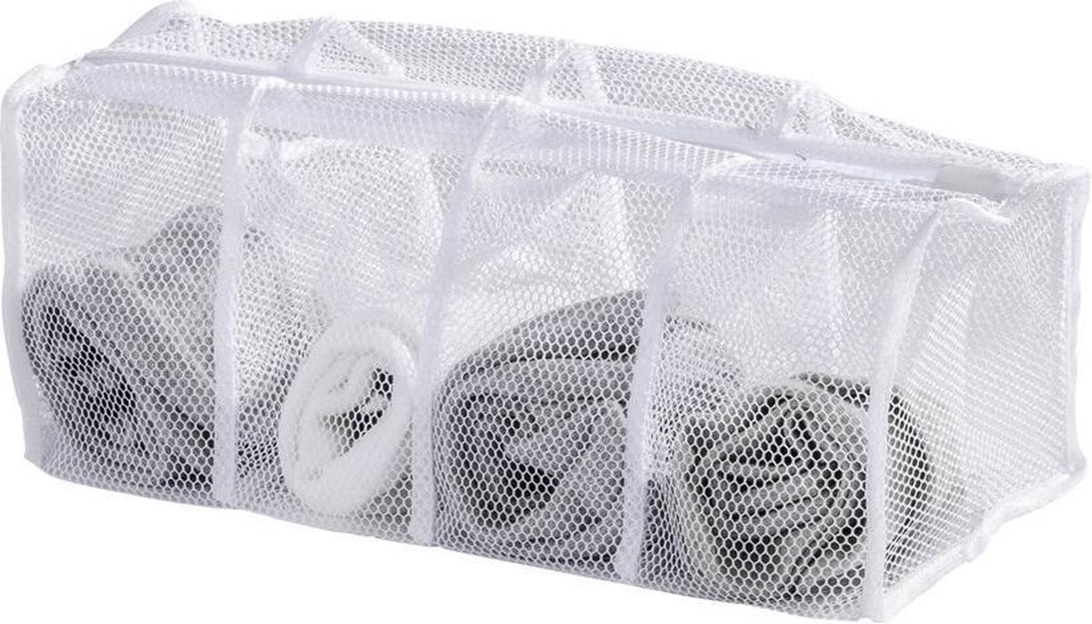 Goedkoopste Wenko Waszak Sokken 40 X 17 Cm Polyester Wit