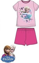 Disney Frozen shortama - katoen - roze - maat 110 (5 jaar)