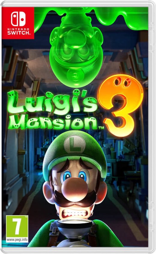 Cover van de game Luigis Mansion 3 - Nintendo Switch