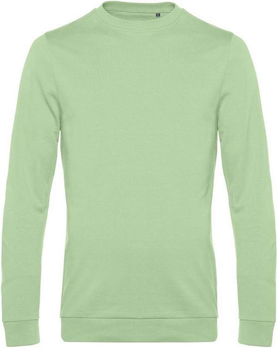 B&C Heren in sweatshirt (Licht Jade)