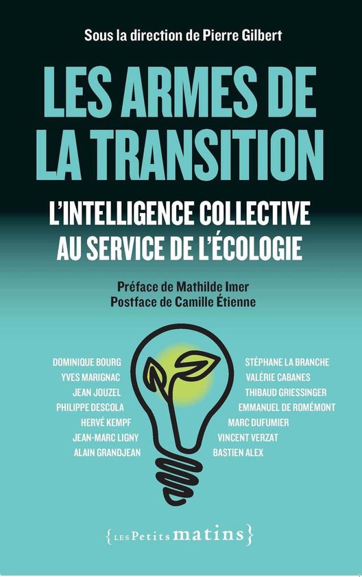 Essais - Les Armes de la transition - L'intelligence collect ... - cover