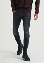 Chasin' Jeans Slim-fit jeans EGO Colombo Donkergrijs Maat W36L34