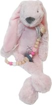 Rabbit Richie Roze met speenkoord