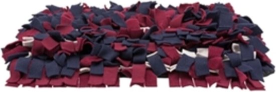 Trixie Activity Snuffelmat - Hondenspeelgoed - Donkerblauw/Bordeaux - 50 x 34 cm