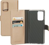 Mobiparts Saffiano Wallet Case Samsung Galaxy A72 (2021) 4G/5G Copper hoesje