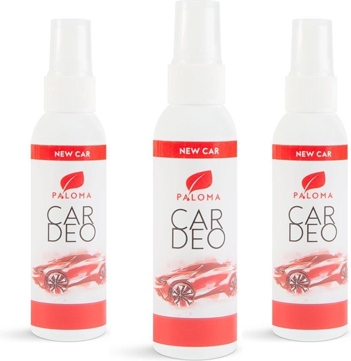 Car Deo Auto Deodorant Luchtverfrisser New Car Multi Pack - 3 x 65 ml
