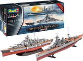 1:700 & 1:720 Revell 05174 HMS HOOD vs. BISMARCK- 80th Anniversary - Ships Plastic kit