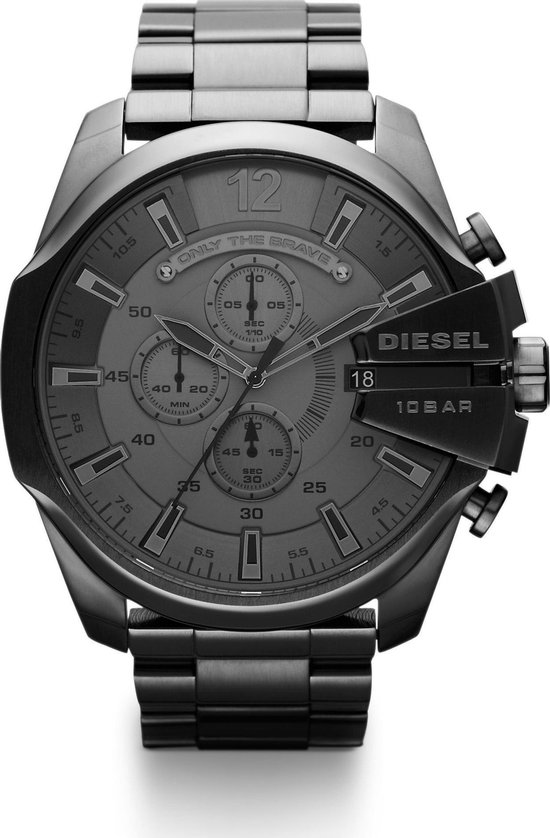 Foto: Diesel chief dz4282 herenhorloge 51 mm grijs