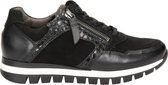 Gabor 56.438.67 Dames Sneakers Zwart Maat 37