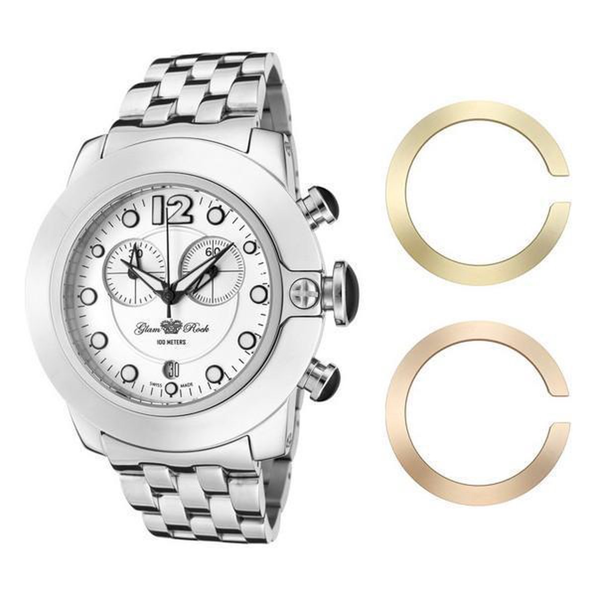Horloge Dames Glam Rock GR32154 (Ø 44 mm)