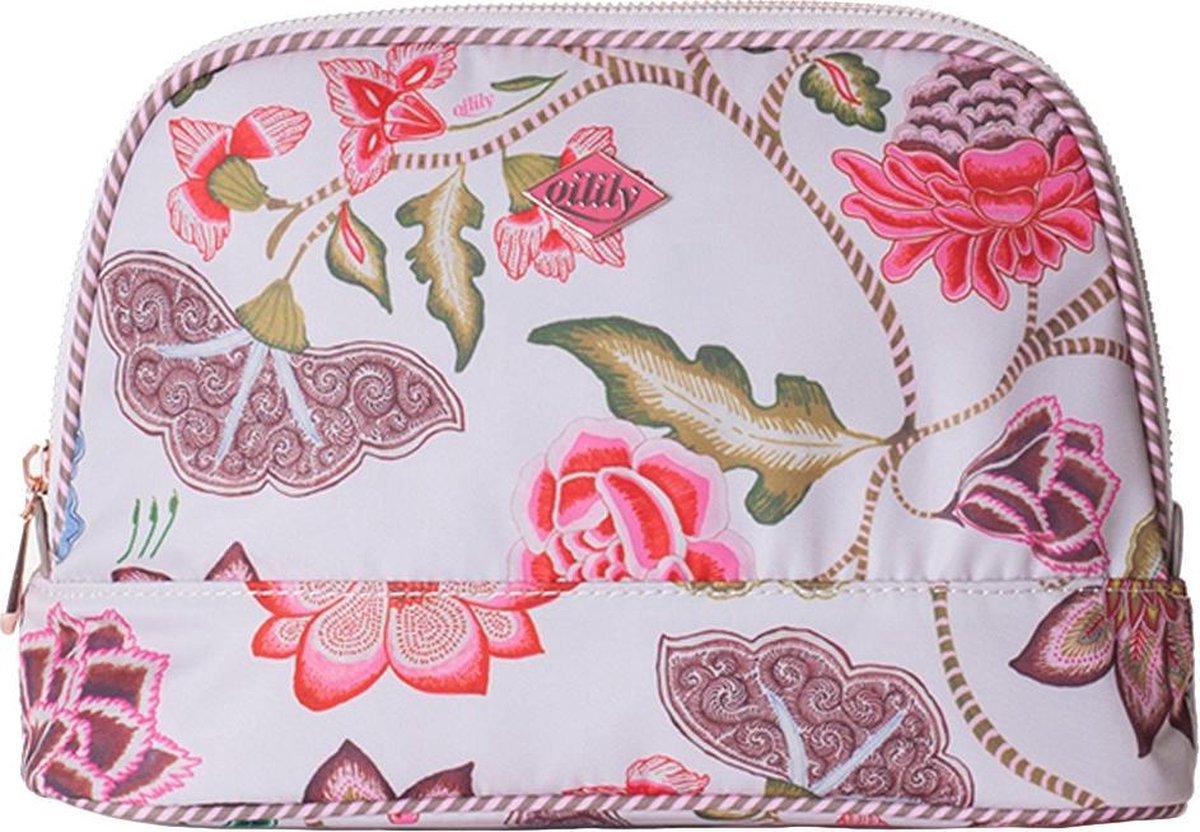 Oilily-Cosmetic Bag M Oatmeal-size-os | bol