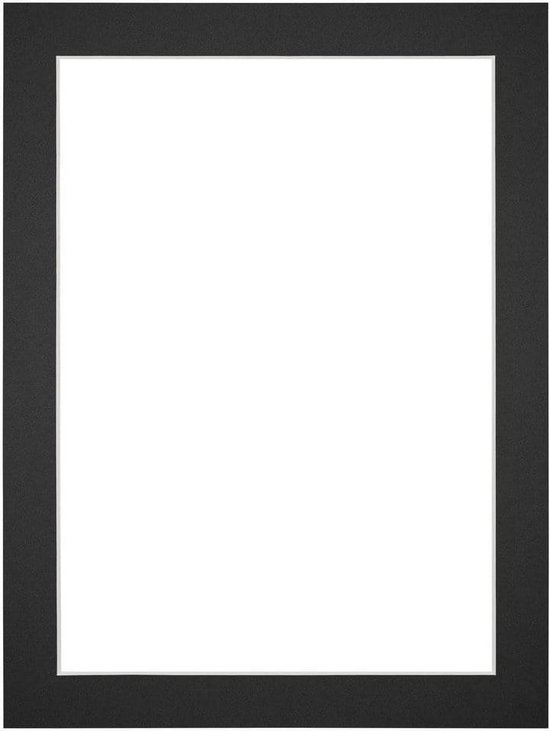 Votre Déco Passe-Partout - Format cadre 30x40cm - Format photo 24x34 cm - Zwart
