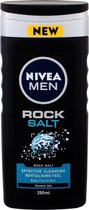 Nivea - Male Rock Salt Shower Gel 250 ml - 250ml