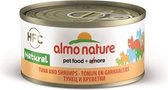 Almo nature cat tonijn/garnalen - 70 gr - 24 stuks