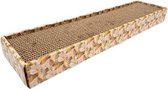 Croci krabplank homedecor textuur goud - 48x12,5x5 cm - 1 stuks