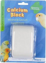 Happy pet calcium block - 9x6x3,5 cm - 1 stuks
