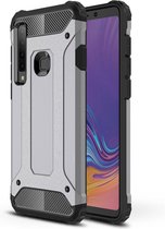 Magic Armor TPU + PC Combination Case voor Galaxy A9 (2018) / A9s (grijs)
