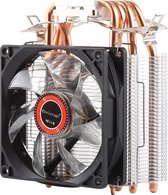 CoolAge L400 DC 12V 1600PRM 40.5cfm Heatsink Hydraulisch lager Koelventilator CPU-koelventilator voor AMD Intel 775 1150 1156 1151 (wit)