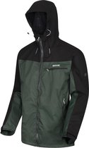 Regatta Outdoorjas Highton Heren Polyester Groen/zwart Maat S