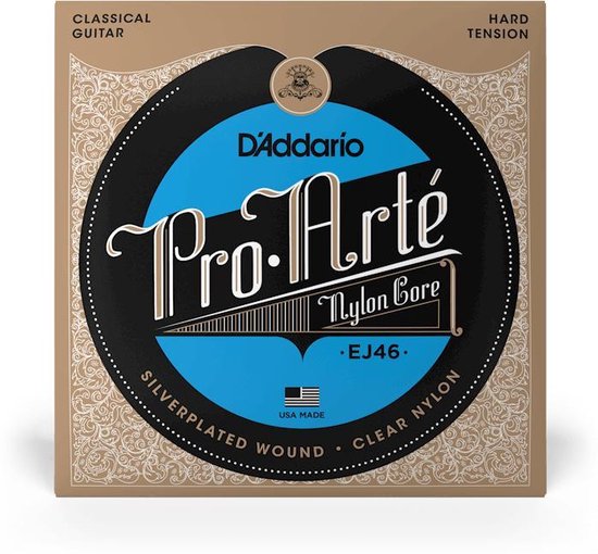 Foto: D addario ej46 snarenset voor klassieke gitaar hard tension