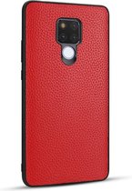 Voor Huawei Mate 20 / Mate 20X Lychee Grain Cortex Anti-vallende TPU mobiele telefoon Shell beschermhoes (rood)