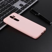 Voor Geschikt voor Xiaomi Redmi Note 8 Pro Candy Color TPU Case (roze)