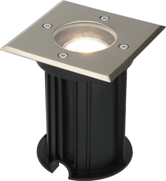 HOFTRONIC 3x HOFTRONIC Ramsay - Grondspot - RVS - IP67 waterdicht - 4000K Neutraal wit - Dimbaar - ook geschikt als padverlichting en vlonderverlichting