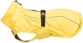 Trixie regenjas hond vimy geel - rug 30 cm buik 24-34 cm - 1 stuks