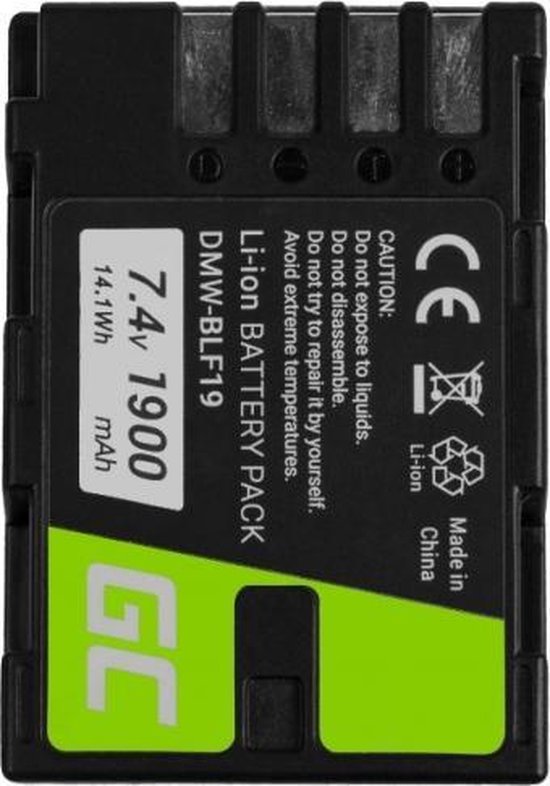 Digital Camera Batterij voor Panasonic Lumix DC-G9 DC-GH5 DC-GH5s DMC-G9 DMC-GH3...  | bol.com